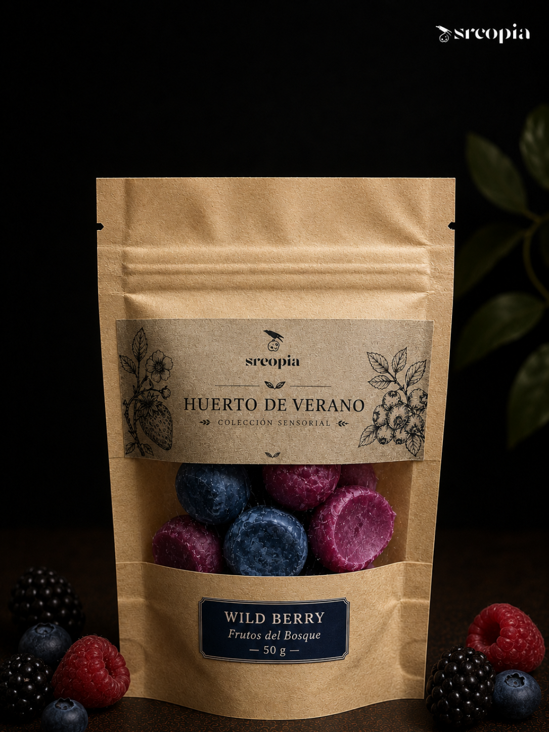 Wax Melts Frutos del bosque — 50 g.