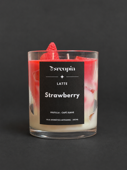 Strawberry Iced Latte